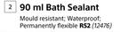 Bostik Bath Sealant-90ml