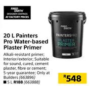 Fired Earth Painters Pro Water Based Plaster Primer-5L