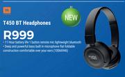 JBL T450 BT Headphones