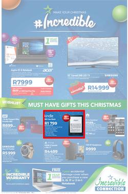 Incredible Connection : Make Your Christmas Incredible (15 Dec - 18 Dec 2016), page 1
