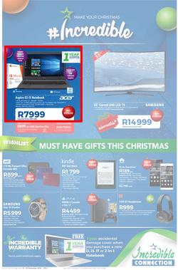 Incredible Connection : Make Your Christmas Incredible (15 Dec - 18 Dec 2016), page 1