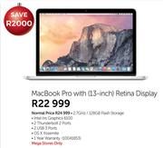 Apple MacBook Pro 13 Inch With Retina Display