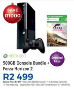 XBox 360 500GB Console Bundle + Forza Horizon 2