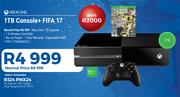 XBox One 1TB Console + FIFA 17