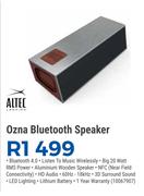 Altec Ozna Bluetooth Speaker