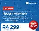 Lenovo Ideapad 110 Notebook