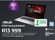 Asus FX550 Gaming Notebook-On 20GB Data price Plan