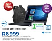Dell Inspiron 3558 i3 Notebook-On 2GB Data price Plan