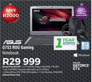 Asus G752 ROG Gaming Notebook