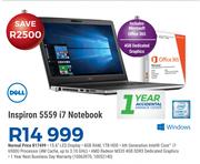 Dell Inspiron 5559 i7 Notebook
