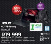 Asus GL 552 Gaming Notebook