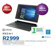 Click X10 2 In 1-On 3GB Data price Plan