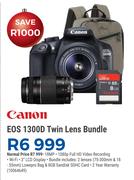 Canon EOS 1300D Twin Lens Bundle