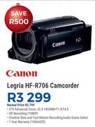 Canon Legria HF-R706 Camcorder