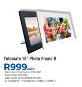 Fotomate 10" Photo Frame B-Each