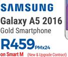 Samsung Galaxy A5 2016 Gold Smartphone-On Smart M