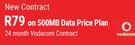 Clicks Tab 7 3G Tablet-On 500MB Data Price Plan