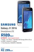 Samsung Galaxy J1 2016 Smartphone LTE-On Smart S