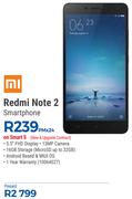 Mi Redmi Note 2 Smartphone-On Smart S