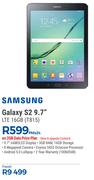 Samsung Galaxy S2 9.7" LTE 16GB T815-On 2GB Data Price Plan