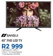 Sansui 40" FHD LED TV