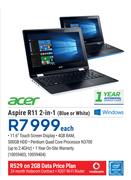 Acer Aspire R11 2 In 1 Blue Or White-Each