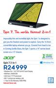 Acer Spin 7 2 In 1