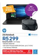 HP 250 Notebook-On 2GB Data Price Plan