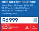 Dell Inspiron 3558 i3 Notebook Stand Alone