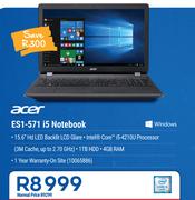 Acer ES1-571 i5 Notebook-On 2GB Data price Plan