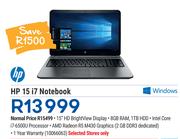 HP 15 i7 Notebook-On 5GB Data price Plan