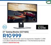 Dell 27" Gaming Monitor S2716DG