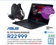 Asus GL 552 Gaming Notebook