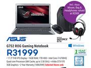 Asus G752 ROG Gaming Notebook