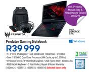 Predator Gaming Notebook