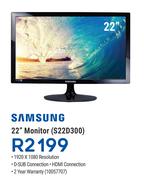 Samsung 22" Monitor S22D300