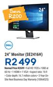 Dell 24" Monitor SE2416H