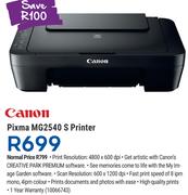 Canon Pixma MG2540 S Printer
