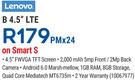 Lenovo B 4.5" LTE-On Smart S