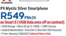 Huawei P9 Mystic Silver Smartphone-On Smart S