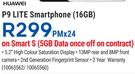 Huawei P9 Lite Smartphone 16GB-On Smart S