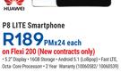 Huawei P8 Lite Smartphone-On Flexi 200