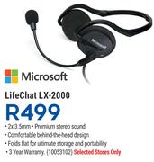 Microsoft LifeChat LX-2000
