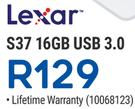 Lexar S37 16GB USB 3.0