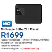 WD My Passport Ultra 2TB Classic