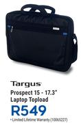 Targus Prospect 15-17.3" Laptop Topload