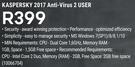 Kaspersky 2017 Anti-Virus 2 User