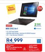 Lenovo MIIX 310 2 In 1 LTE-On 2GB Data Price Plan
