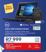 Dell Inspiron 3558 i3 Notebook Bundle