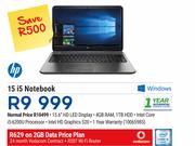 HP 15 i5 Notebook